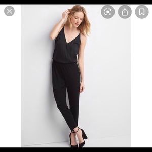 Gap v neck jumpsuit